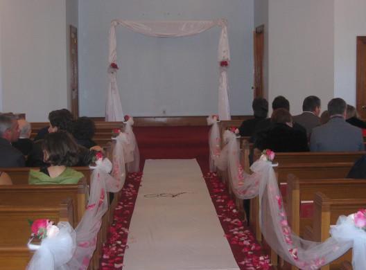 Re church aisle pics i'm looking for the same thingi don't really have 