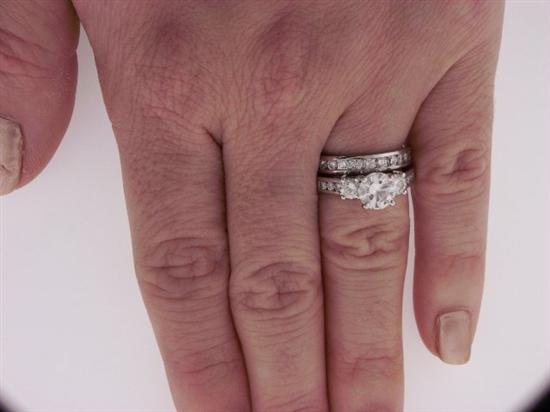 channel set engagement rings