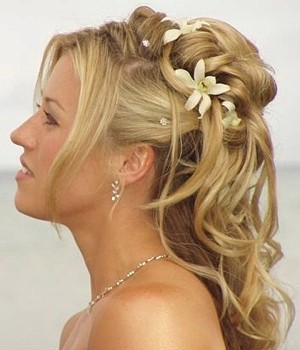 half up half down formal hairstyles pictures