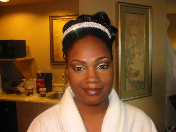 makeup for black skin. Bridal beauty makeup for the