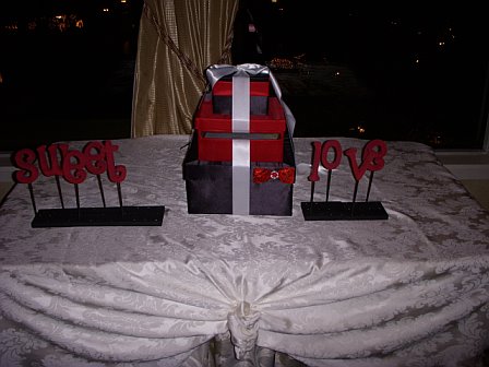 black and white wedding with red. Wedding items for sale - red,