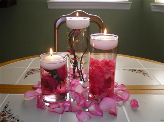 Re DIY wedding floating candle centerpieces Image Attachment s 