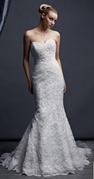 Re: Davids Bridal Wedding Dresses! Here is mine Image Attachment(s):