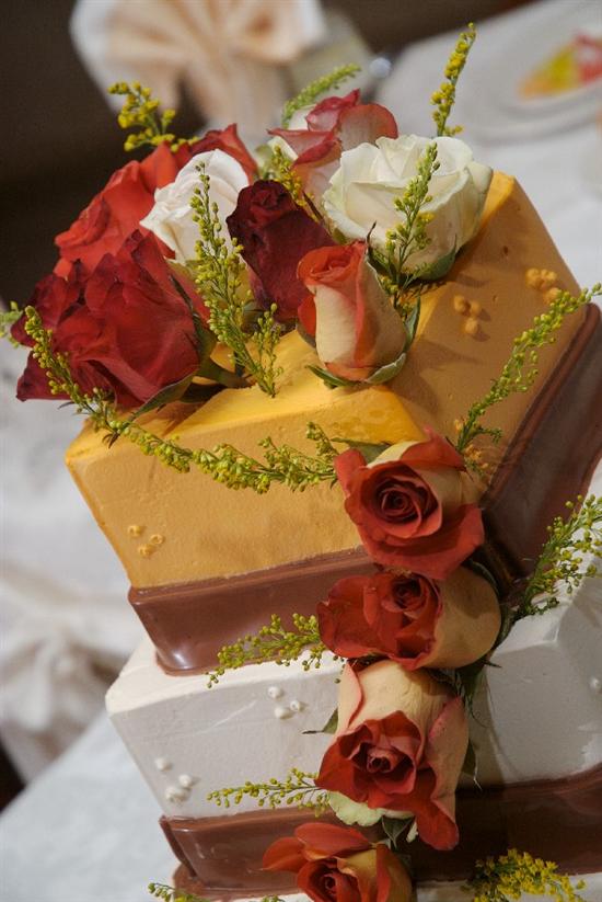 elegant autumn wedding cakes