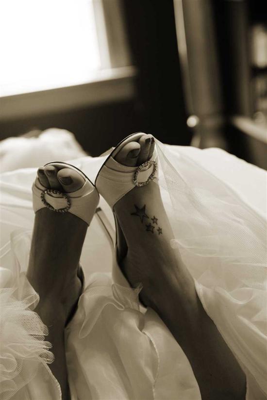 foot/ankle tattoo - Rate My Re: Tattooed Brides.