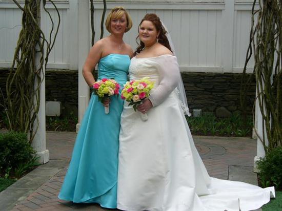 aqua wedding dresses