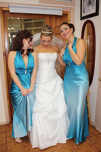 Tiffany Blue Bridesmaid Dresses We love blue because the sea is blue and 