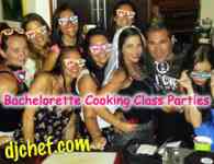 DJ Chef-DJ Chef's Bachelorette Cooking Class Parties