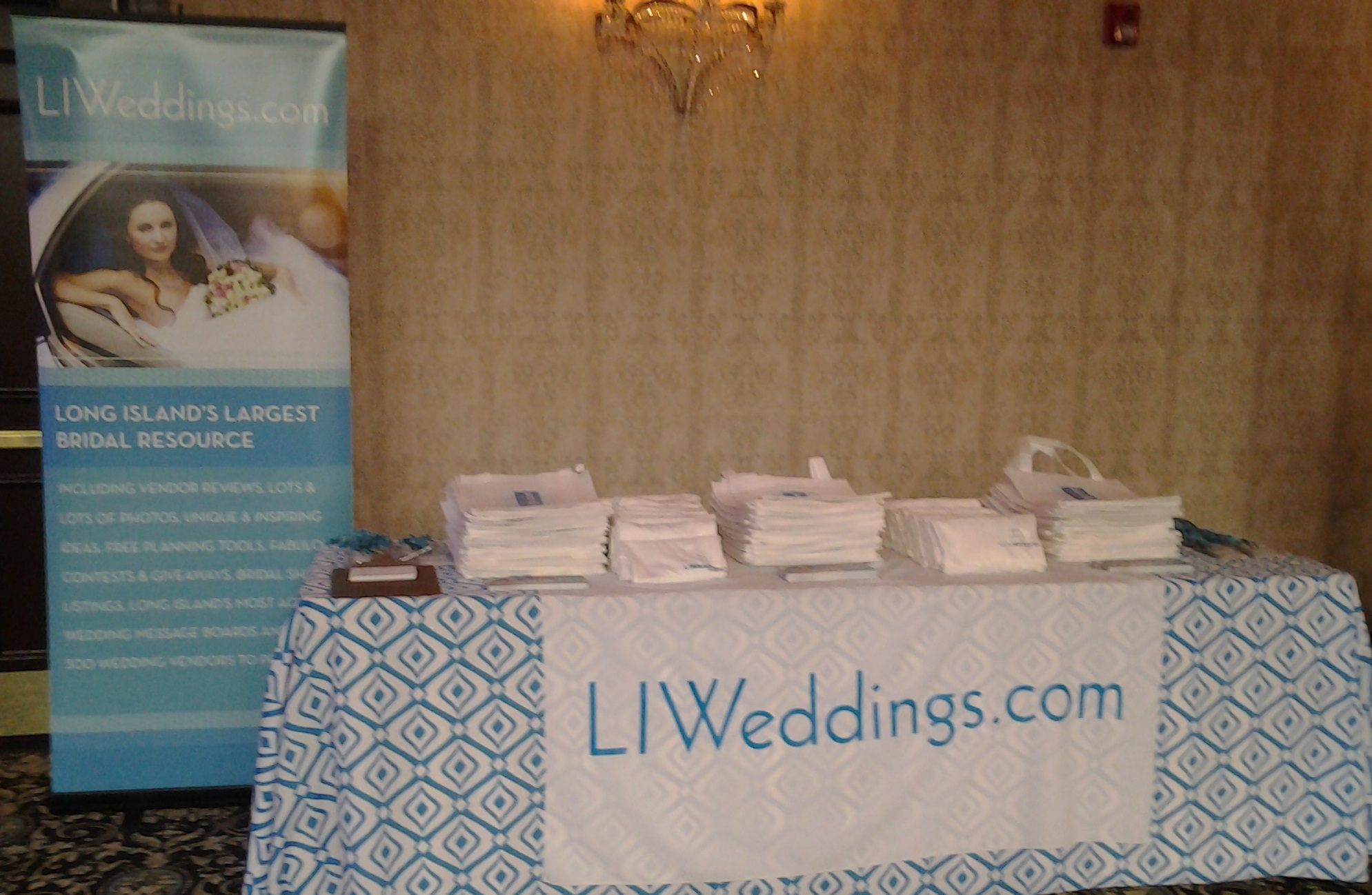 Contest kick-off at East Wind Bridal Showcase