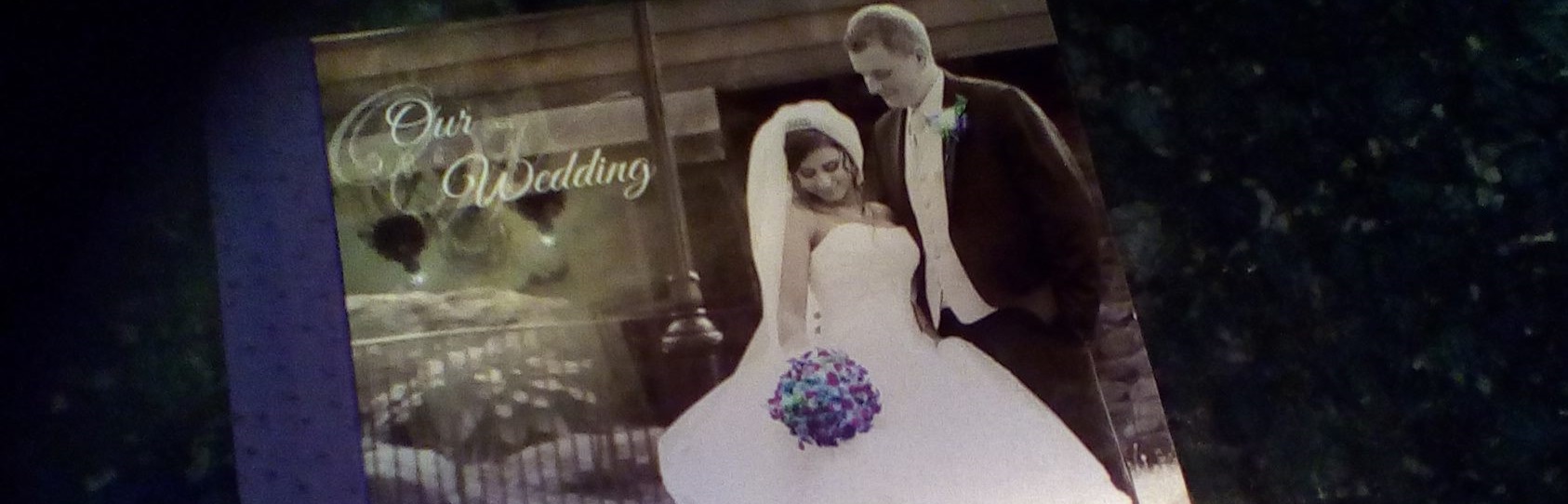 Sophisticated New Wedding Album Cover Option
