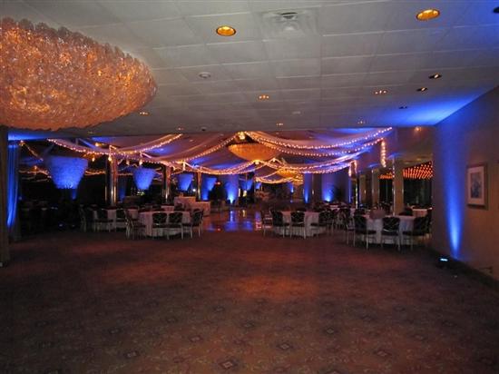 Uplighting Crest Hollow Plaza Room