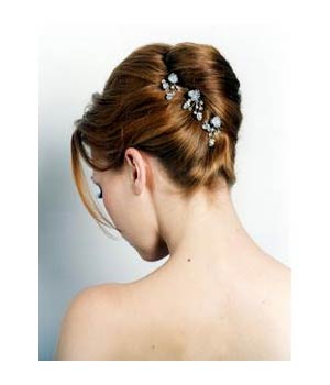 Brides Helping Brides ™ - French Twist - Hair accessories- suggestions? |  LIWeddings
