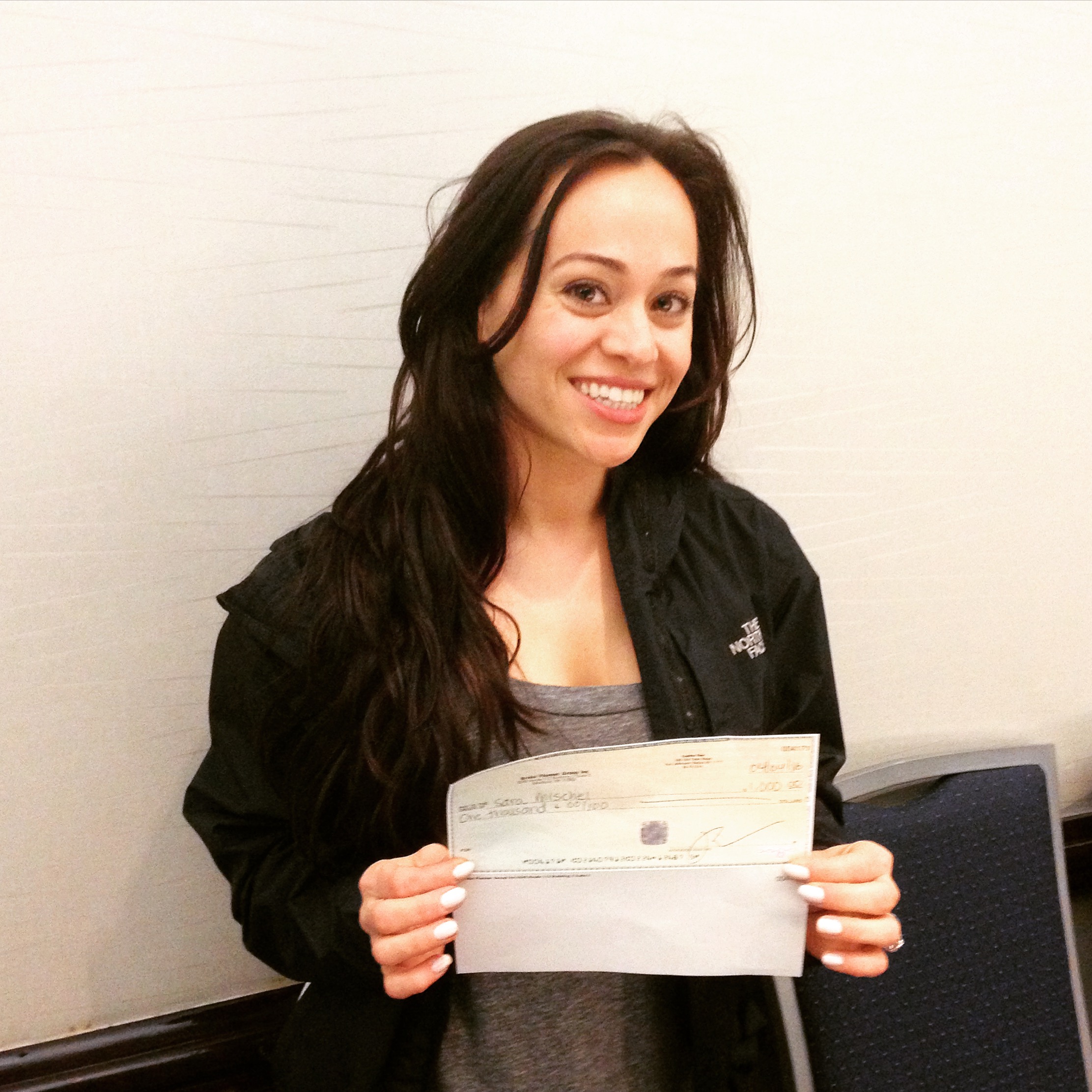Winner of the Grand Prize at the Spring Bridal Extravaganza