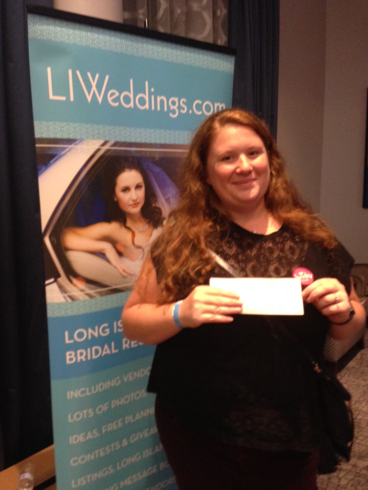 Winner of the Grand Prize at the Fall Bridal Extravaganza