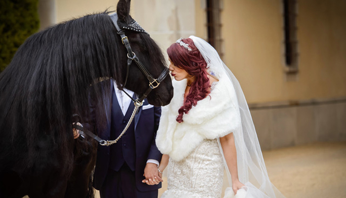 The Black Horse Event — historical photograph