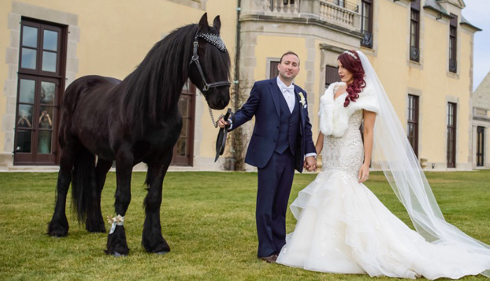 The Black Horse Event — historical photograph