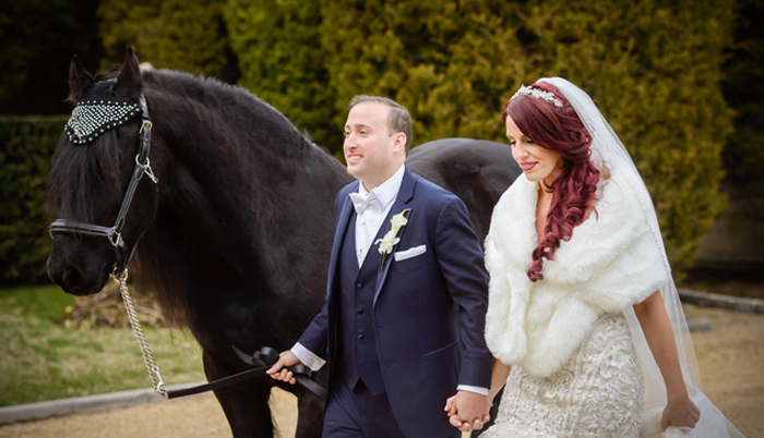 The Black Horse Event — historical photograph
