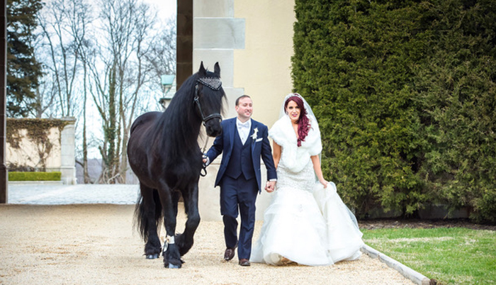 The Black Horse Event — historical photograph