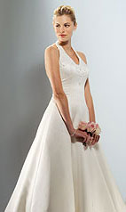 Brides Helping Brides ™ - PICS of HALTER STYLE Wedding Dress?? | LIWeddings