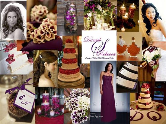 Brides Helping Brides ™ - Eggplant color.... | LIWeddings