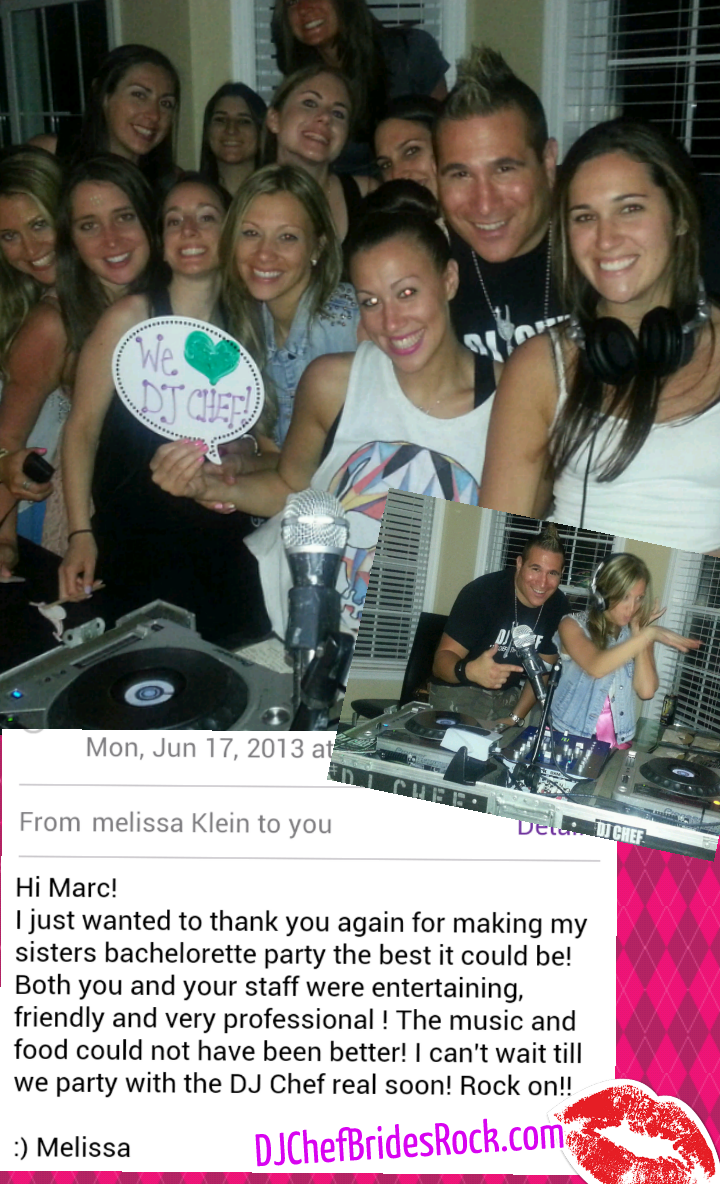 DJ Chef&amp;#039;s Bachelorette Cooking Class Parties