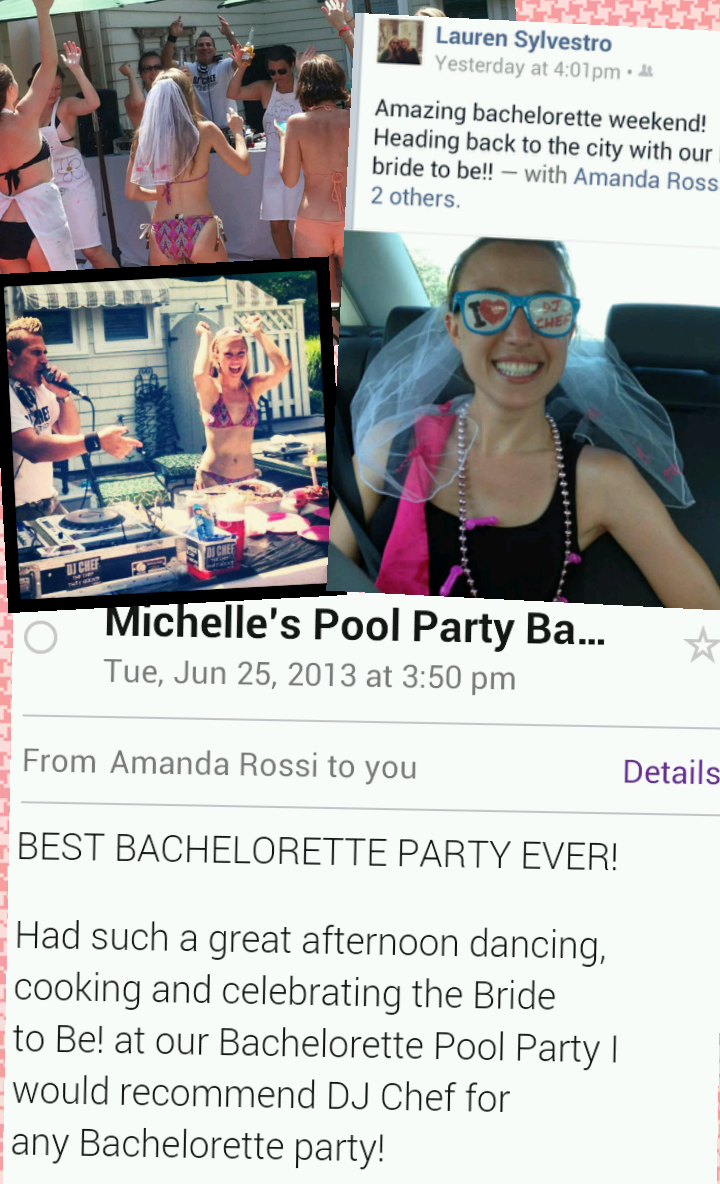 DJ Chef&amp;#039;s Bachelorette Cooking Class Parties