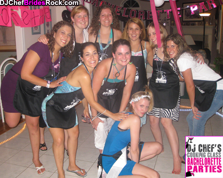 DJ Chef&amp;#039;s Bachelorette Cooking Class Parties