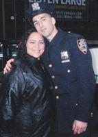Melissa Castillo and Peter Boneta