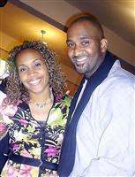 Janelle Henry and Desmond Morris