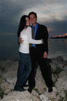 Amy Higgins and Jiulio Margalli