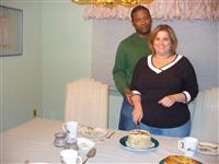 Cindy Sciortino and Renel Jean 