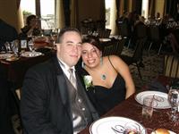Linda Mesas and Kevin Odrechowski
