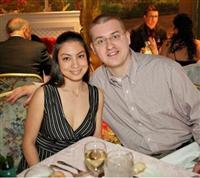 Celeste Santamaria and Thomas Biniakewitz