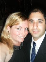 Donna Halouvas and Christopher Fiore