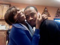 Katia Washington and Jamel Cook