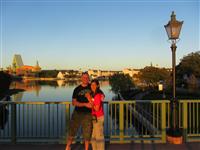 Alyssa Morris and Richard Connell