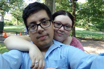 Jenn Calvo and John Madera