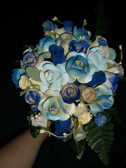BrideInBlue