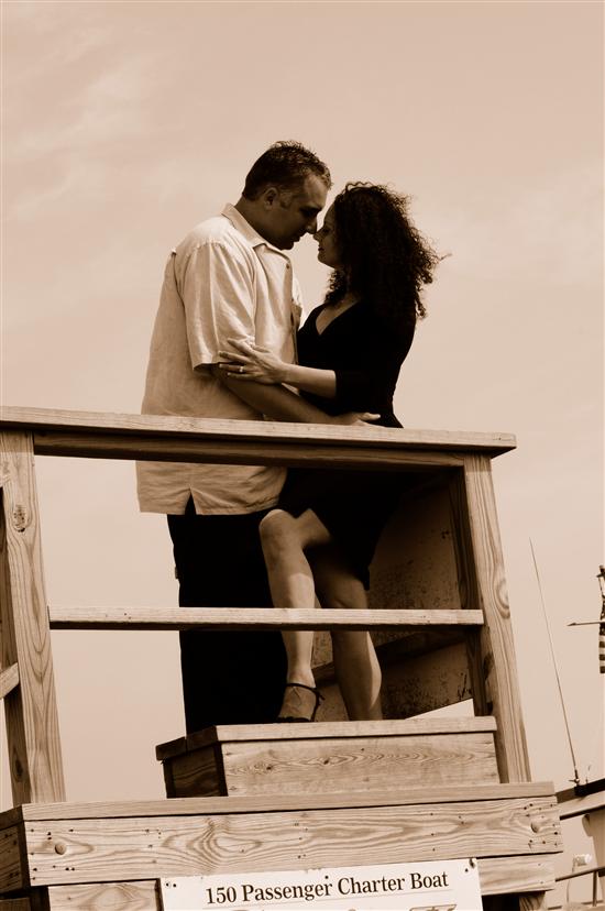 Engaged in Aruba 2007