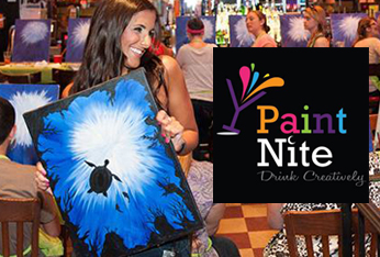 Paint Nite — historical photograph