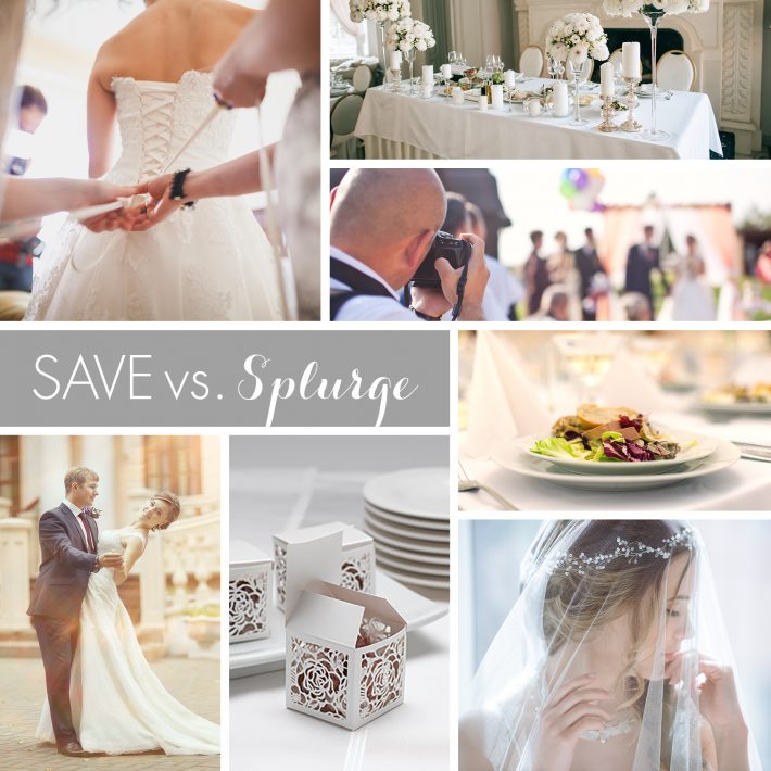 Wedding Budget: Save vs. Splurge