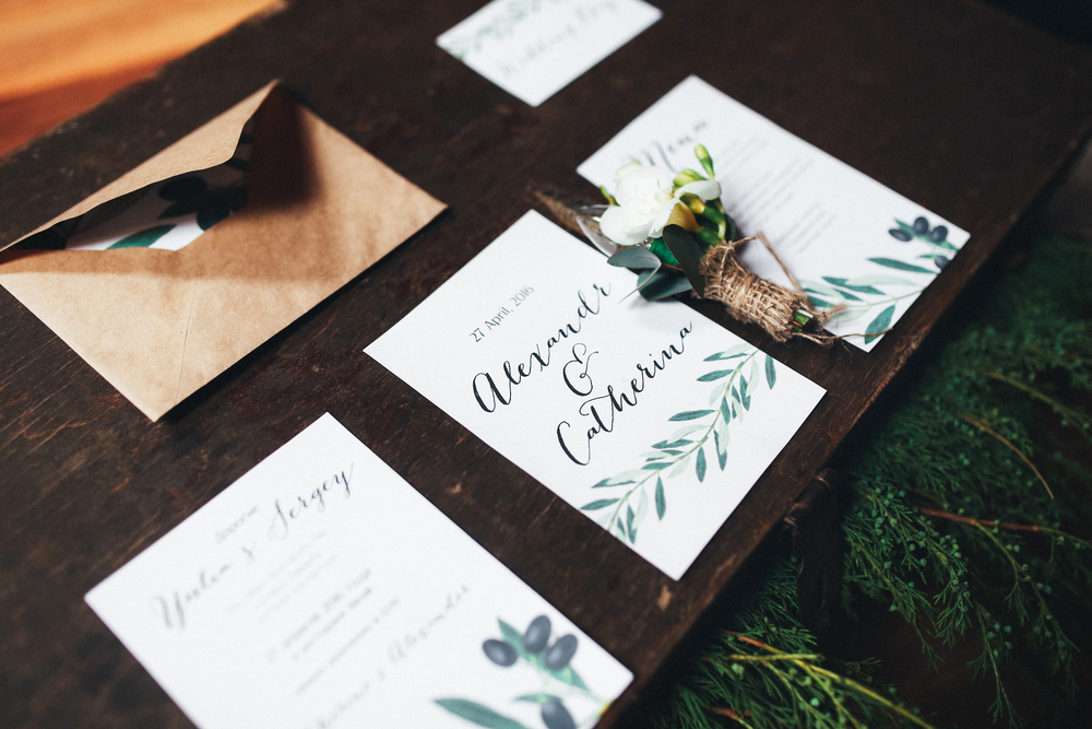 Color Me Married: Making Whimsical Waves with Water Color Stationery